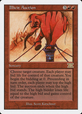 Illicit Auction [Classic Sixth Edition] | Fandemonia Ltd