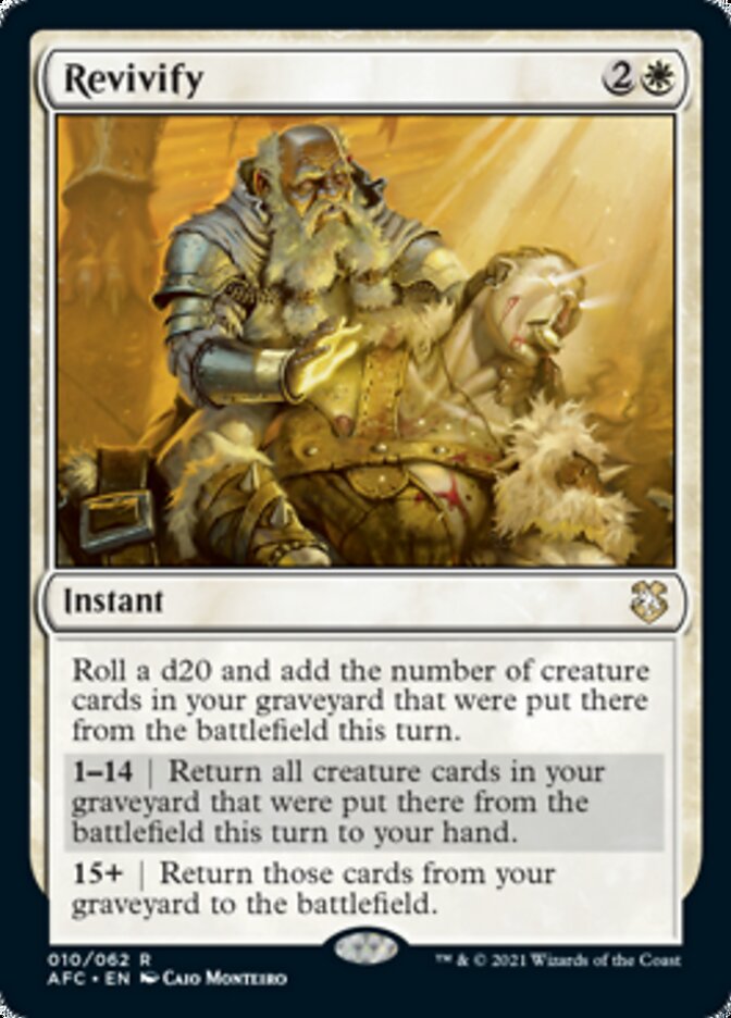 Revivify [Dungeons & Dragons: Adventures in the Forgotten Realms Commander] | Fandemonia Ltd