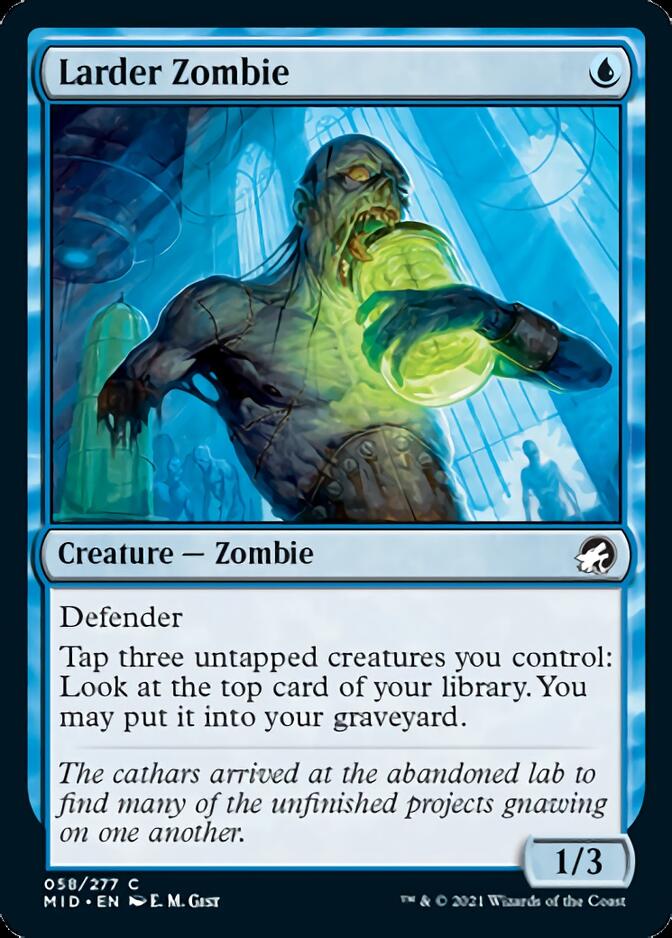 Larder Zombie [Innistrad: Midnight Hunt] | Fandemonia Ltd