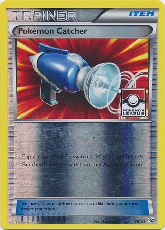 Pokemon Catcher (36/39) (League Promo) [XY: Kalos Starter Set] | Fandemonia Ltd