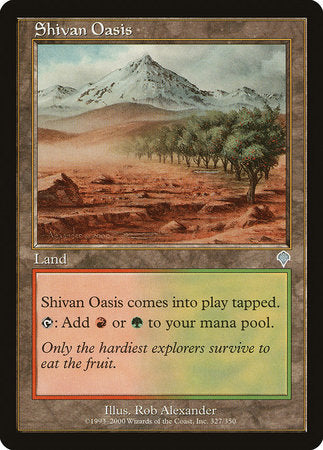 Shivan Oasis [Invasion] | Fandemonia Ltd