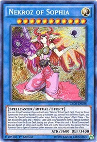 Nekroz of Sophia [CROS-EN038] Secret Rare | Fandemonia Ltd