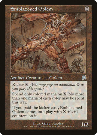 Emblazoned Golem [Apocalypse] | Fandemonia Ltd
