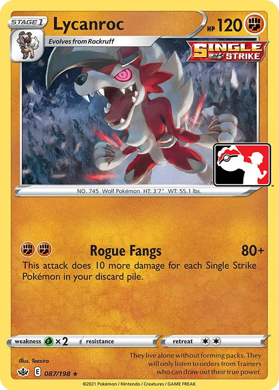 Lycanroc (087/198) [Prize Pack Series One] | Fandemonia Ltd