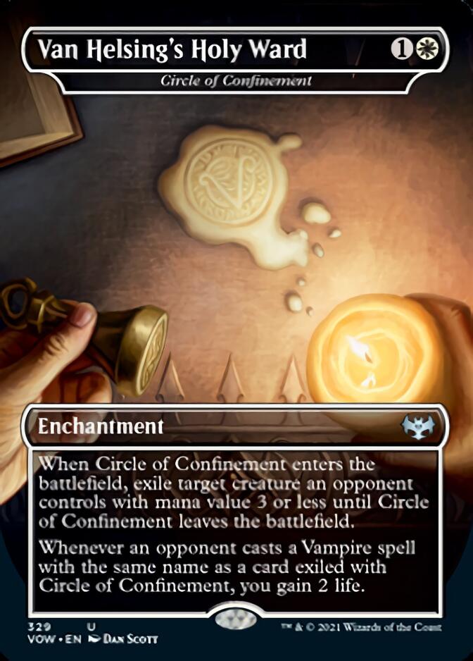 Circle of Confinement - Van Helsing's Holy Ward [Innistrad: Crimson Vow] | Fandemonia Ltd