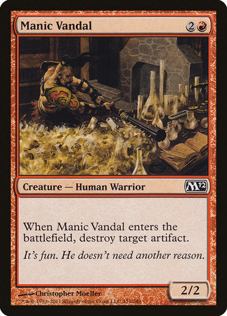 Manic Vandal [Magic 2012] | Fandemonia Ltd
