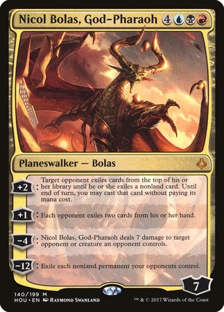 Nicol Bolas, God-Pharaoh [Hour of Devastation] | Fandemonia Ltd