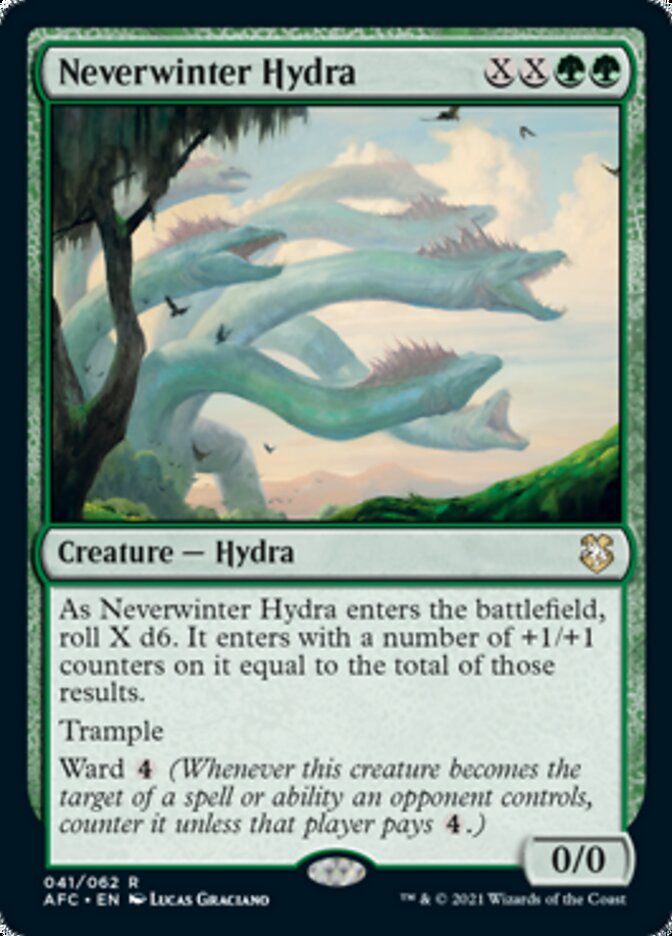 Neverwinter Hydra [Dungeons & Dragons: Adventures in the Forgotten Realms Commander] | Fandemonia Ltd