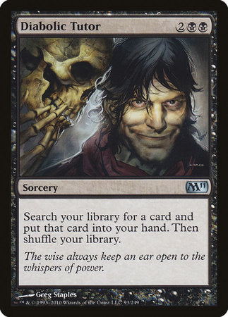Diabolic Tutor [Magic 2011] | Fandemonia Ltd