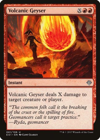 Volcanic Geyser [Archenemy: Nicol Bolas] | Fandemonia Ltd