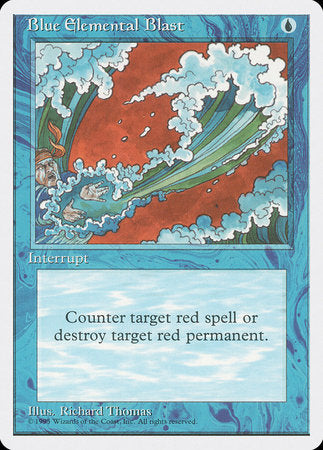 Blue Elemental Blast [Fourth Edition] | Fandemonia Ltd