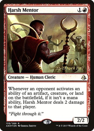 Harsh Mentor [Amonkhet Promos] | Fandemonia Ltd