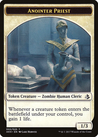Anointer Priest Token [Amonkhet Tokens] | Fandemonia Ltd