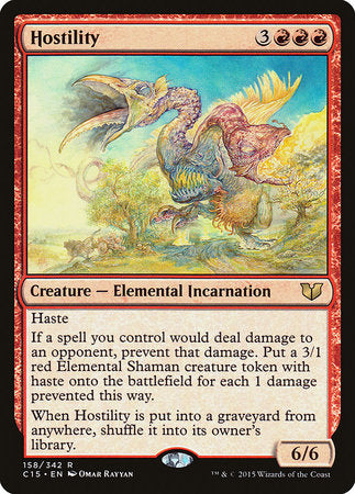 Hostility [Commander 2015] | Fandemonia Ltd
