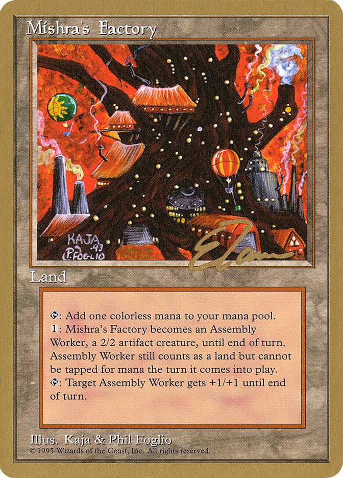 Mishra's Factory (Eric Tam) [Pro Tour Collector Set] | Fandemonia Ltd