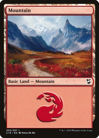 Mountain (303) [Commander 2018] | Fandemonia Ltd
