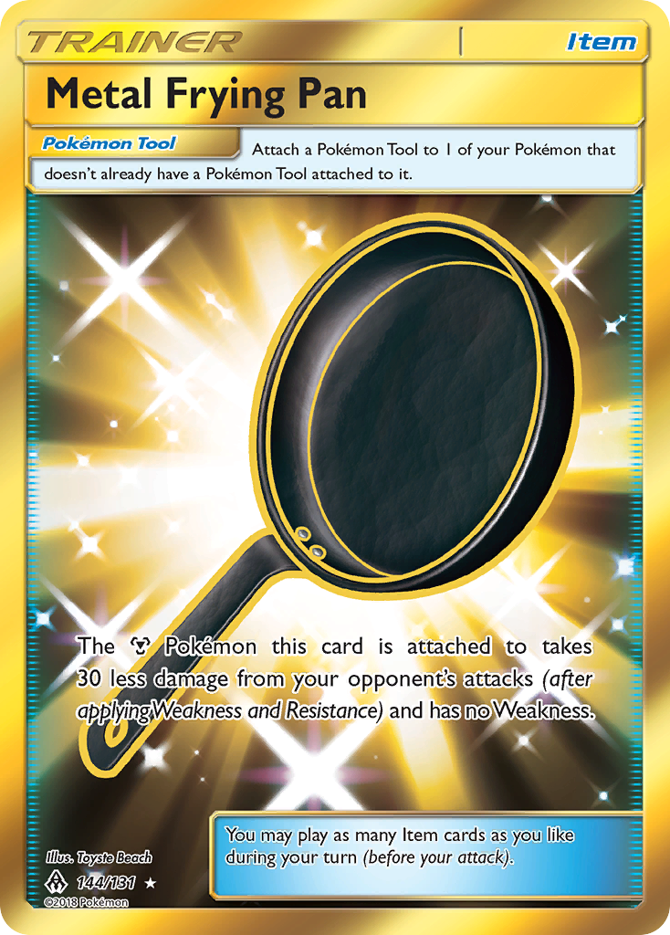 Metal Frying Pan (144/131) [Sun & Moon: Forbidden Light] | Fandemonia Ltd