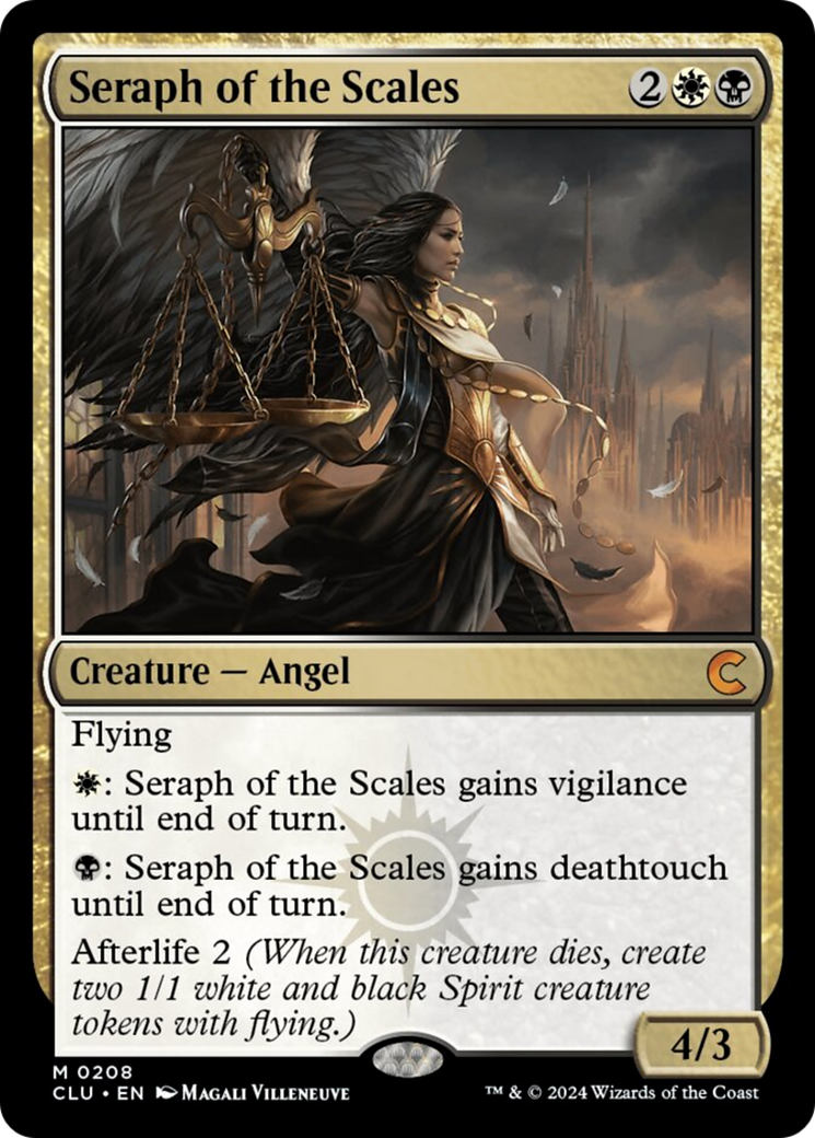 Seraph of the Scales [Ravnica: Clue Edition] | Fandemonia Ltd