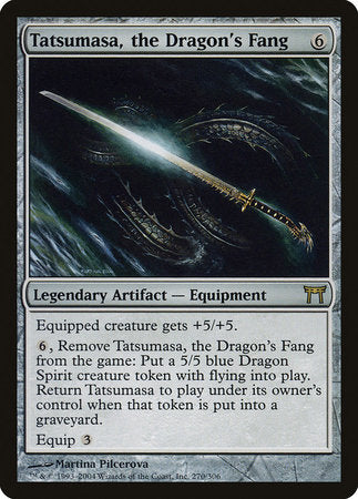 Tatsumasa, the Dragon's Fang [Champions of Kamigawa] | Fandemonia Ltd