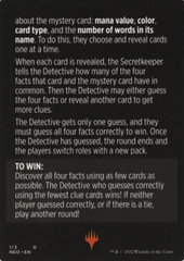 Booster Sleuth (Magic Minigame) [Kamigawa: Neon Dynasty Minigame] | Fandemonia Ltd