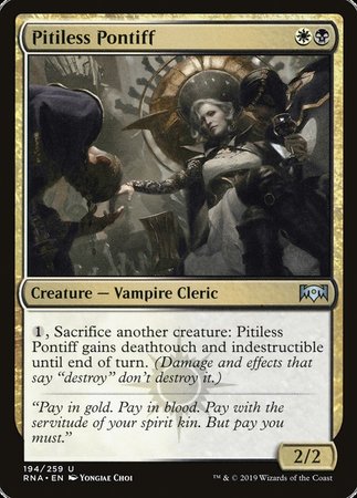 Pitiless Pontiff [Ravnica Allegiance] | Fandemonia Ltd