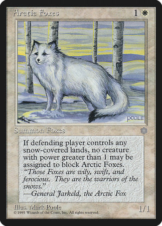 Arctic Foxes [Ice Age] | Fandemonia Ltd