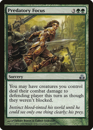 Predatory Focus [Guildpact] | Fandemonia Ltd