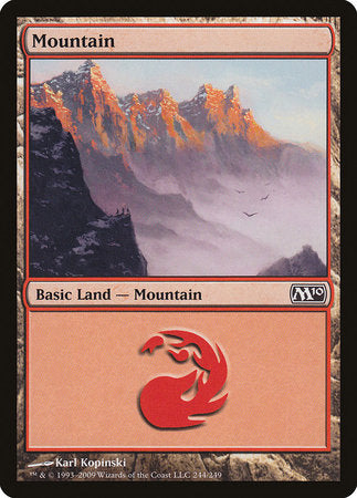 Mountain (244) [Magic 2010] | Fandemonia Ltd