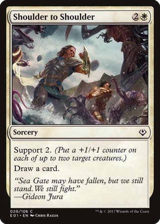 Shoulder to Shoulder [Archenemy: Nicol Bolas] | Fandemonia Ltd