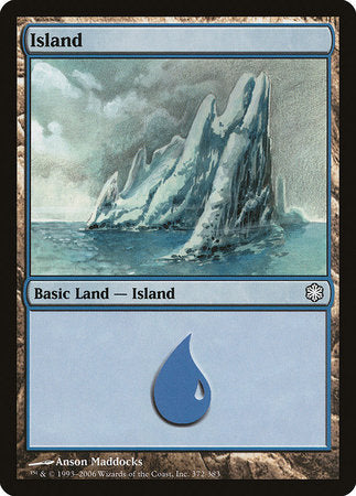 Island (372) [Coldsnap Theme Decks] | Fandemonia Ltd