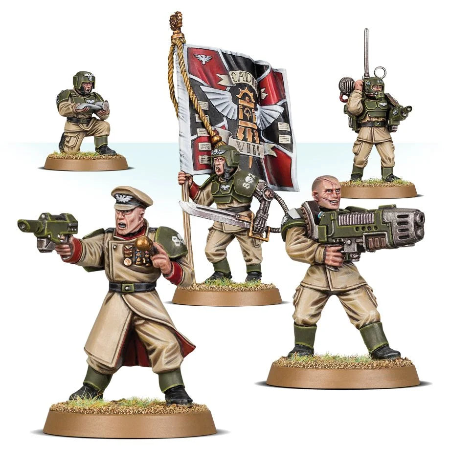 Warhammer Cadian Command Squad | Fandemonia Ltd
