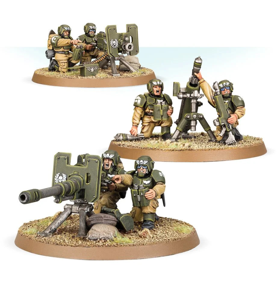 Warhammer Cadian Heavy Weapons Squad | Fandemonia Ltd