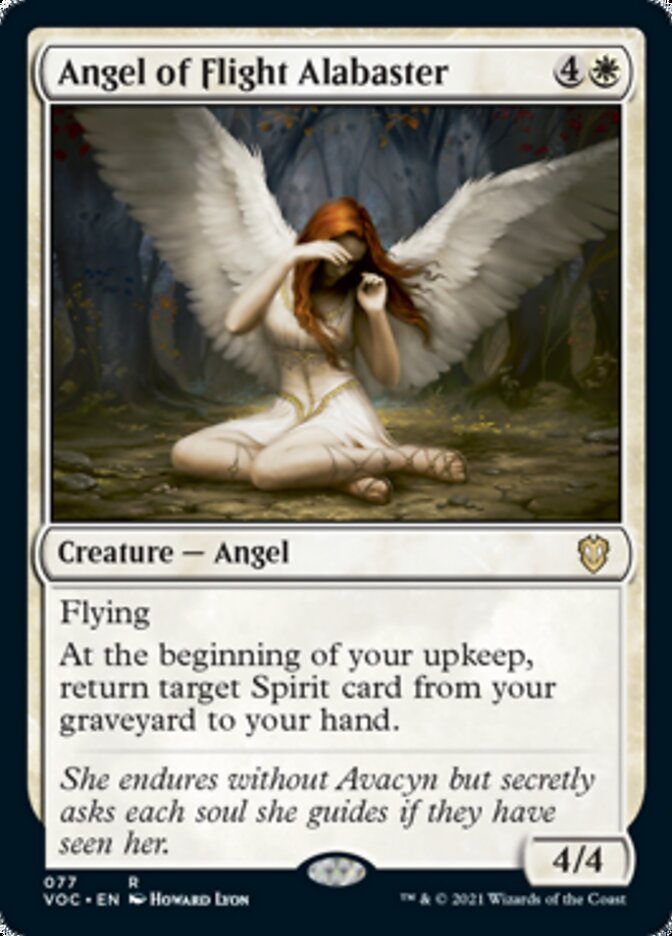 Angel of Flight Alabaster [Innistrad: Crimson Vow Commander] | Fandemonia Ltd