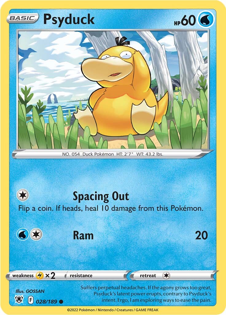 Psyduck (028/189) [Sword & Shield: Astral Radiance] | Fandemonia Ltd