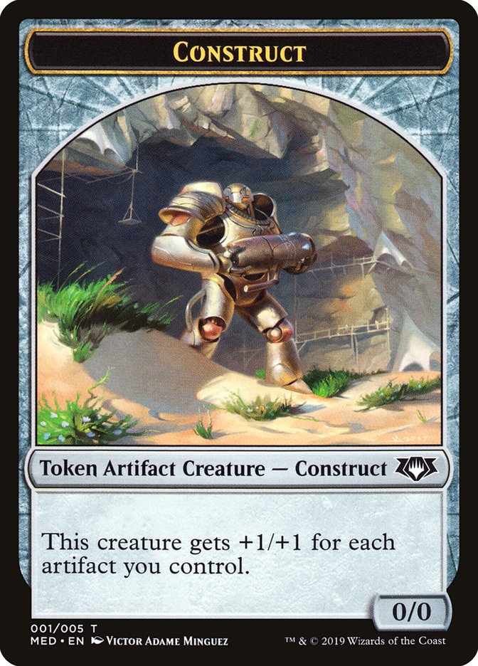 Construct (001/005) [Mythic Edition Tokens] | Fandemonia Ltd