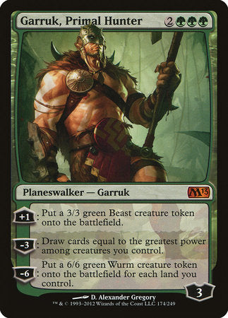 Garruk, Primal Hunter [Magic 2013] | Fandemonia Ltd