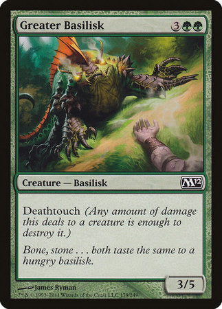 Greater Basilisk [Magic 2012] | Fandemonia Ltd