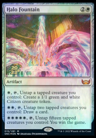 Halo Fountain [Streets of New Capenna Prerelease Promos] | Fandemonia Ltd