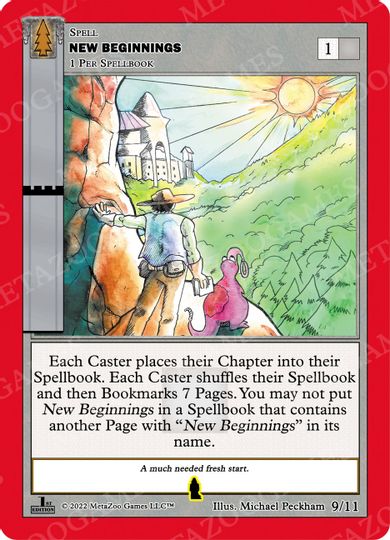 New Beginnings (Light) [Cryptid Nation: Wilderness First Edition Theme Deck] | Fandemonia Ltd