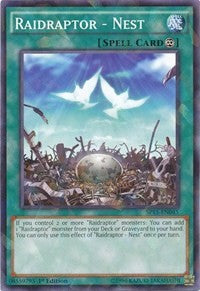 Raidraptor - Nest [SP15-EN045] Shatterfoil Rare | Fandemonia Ltd