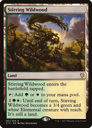 Stirring Wildwood [Commander 2017] | Fandemonia Ltd