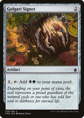 Golgari Signet [Commander Anthology] | Fandemonia Ltd
