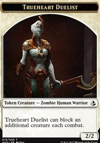 Trueheart Duelist // Snake Token [Amonkhet Tokens] | Fandemonia Ltd