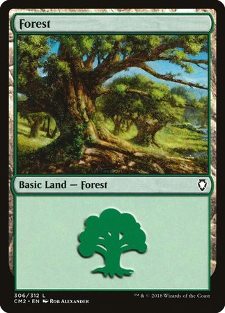Forest (306) [Commander Anthology Volume II] | Fandemonia Ltd