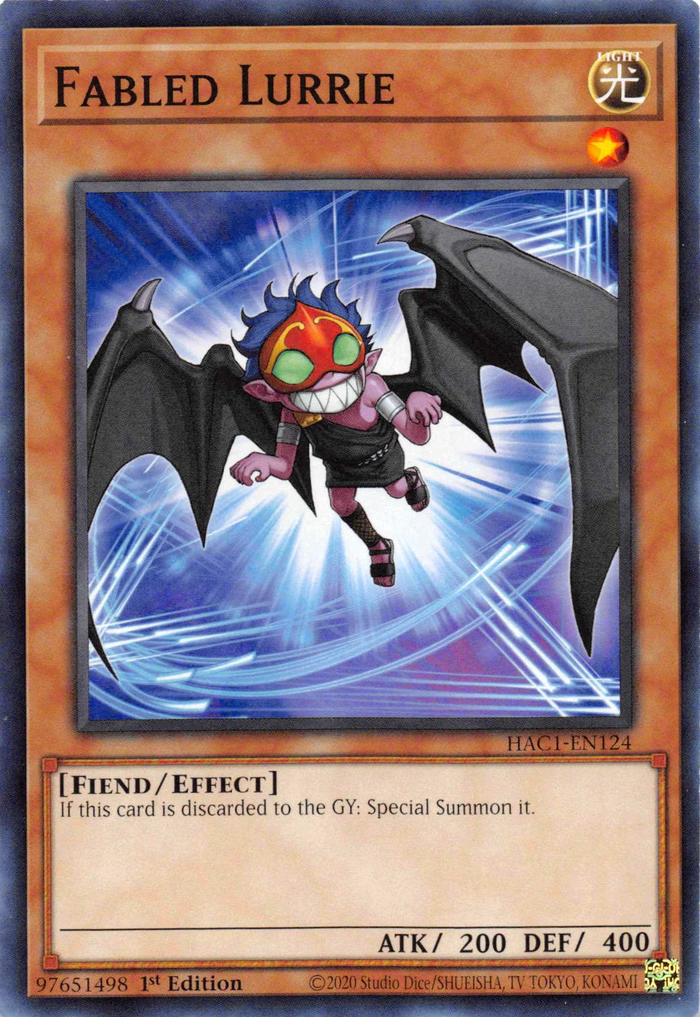 Fabled Lurrie [HAC1-EN124] Common | Fandemonia Ltd