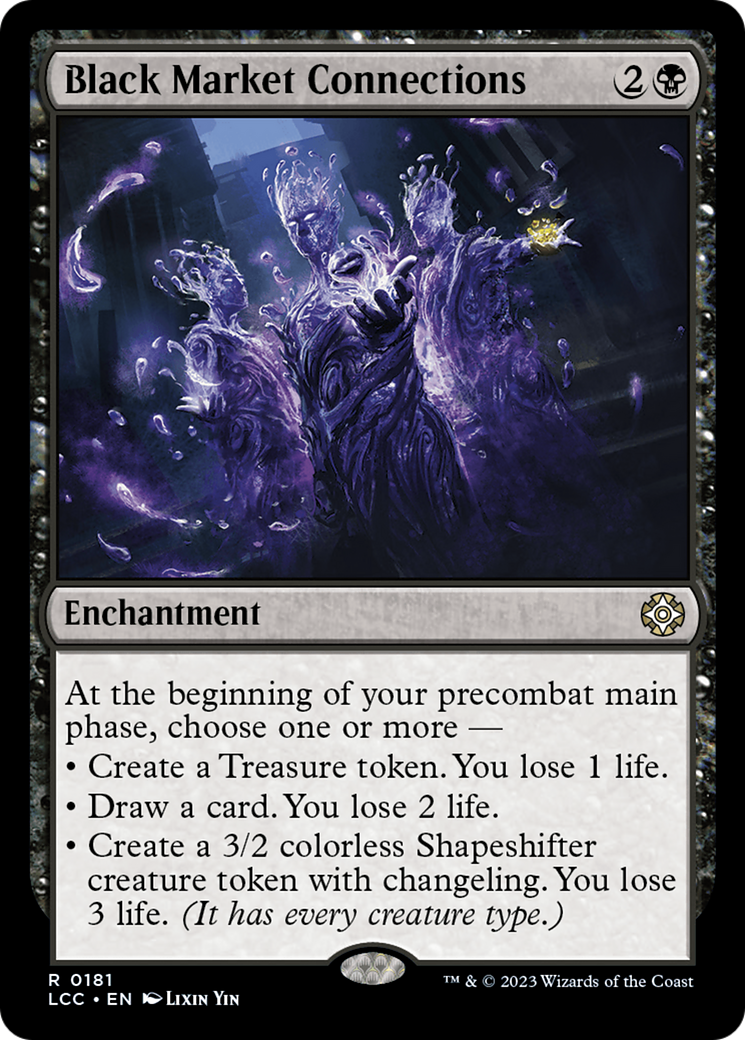 Black Market Connections [The Lost Caverns of Ixalan Commander] | Fandemonia Ltd