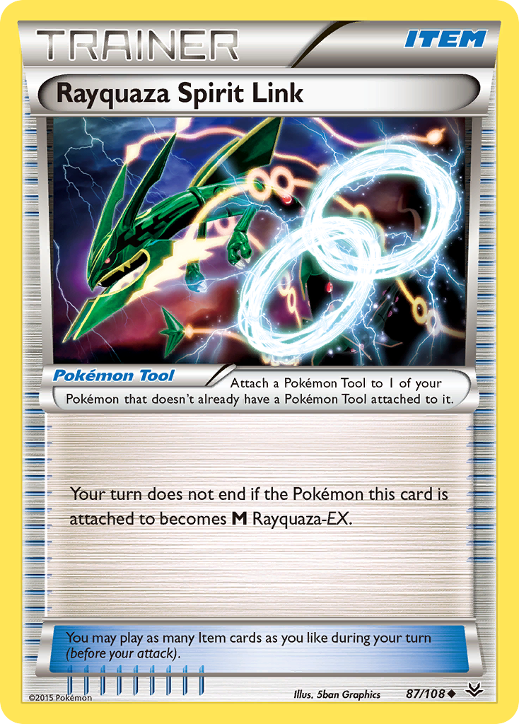 Rayquaza Spirit Link (87/108) [XY: Roaring Skies] | Fandemonia Ltd