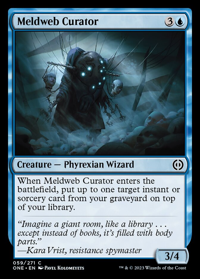 Meldweb Curator [Phyrexia: All Will Be One] | Fandemonia Ltd