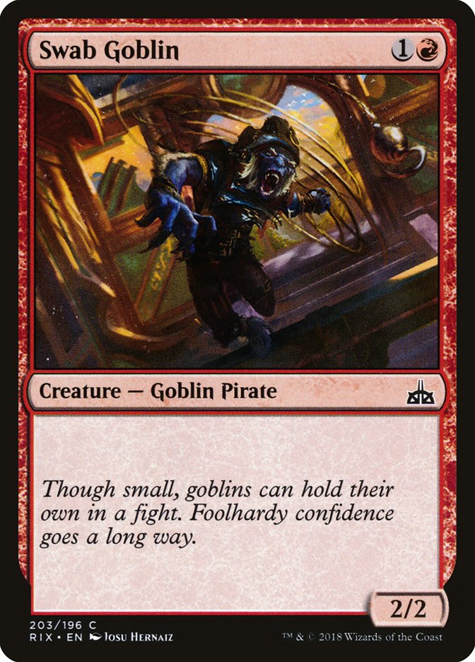 Swab Goblin [Rivals of Ixalan] | Fandemonia Ltd