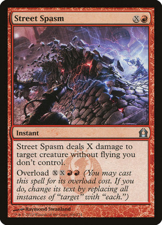 Street Spasm [Return to Ravnica] | Fandemonia Ltd